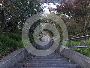15Th Avenue steps, one of San Francisco`s smallest, UNofficial parks, 11.