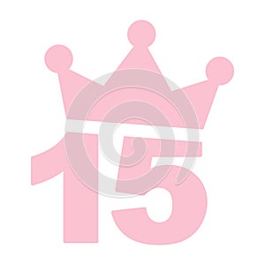 15th birthday party pink clip art