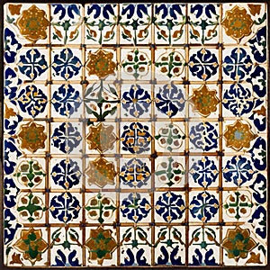 15th Century Hispano-Muslim Tile Pattern for Mini Wallpaper