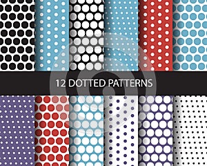 16 dot seamless patterns