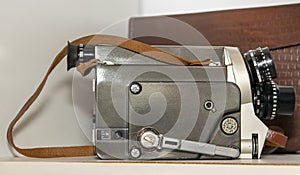 16-mm movie camera of the late 20th century