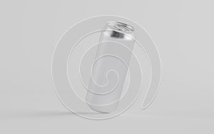 16 oz. / 500ml Aluminium Beer / Soda / Energy Drink Can Mockup - One Can.  3D Illustration