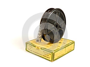 16mm 30m film reel and box