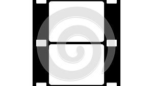 16mm Film Strip Video Footage