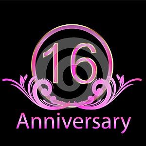 16th anniversary birthday