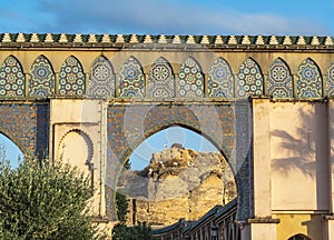 16th Century Bab Mansour Gate in Fes, Morocco