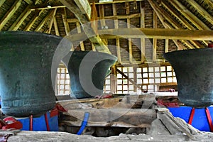 16th Century Bells St Mary`s Church, East Bergholt, Suffolk, UK