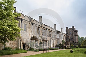 16th century Sudeley Castle and its gardens in Winchcombe, Gloucestershire, Cotswolds, England