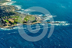 17 Mile Drive in California Aerial Photo