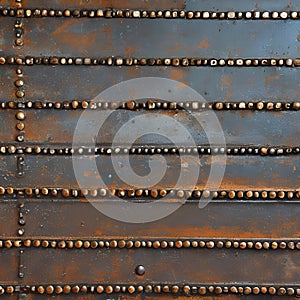 1769 Distressed Metal Texture: A textured and weathered background featuring distressed metal texture with rusted elements and i