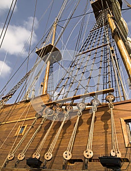 17th Century Galleon Shrouds