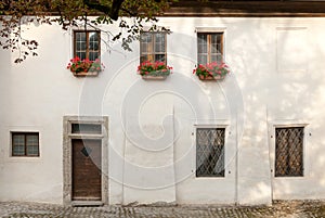 17th Century Guard Watch House in the Salzburg Castle Courtyard