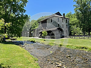 1800 Grist Mill and Saw Mill in Spring Mill State Park