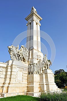 1812 Constitution, Monument to the Courts of Cadiz, Andalusia, Spain