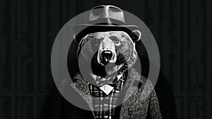 1860s Detective Bear: Conceptual Portraiture With A Twist