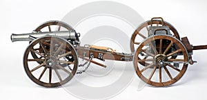 1863 Dahlgren Cannon and limbert cart.