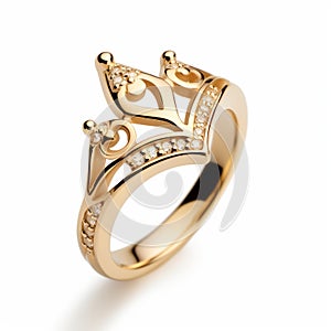 18k Gold Princess Crown Ring - Inspired By David Nordahl, Cristina Mcallister, Frank Quitely