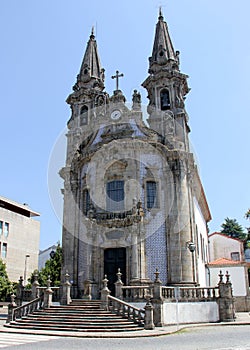 18th-century baroque and rococo Church and Oratorio of Our Lady of Consolation and the Holy Steps, Guimaraes, Portugal