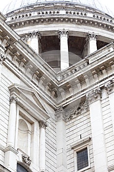 18th century St Paul Cathedral, London, United Kingdom.