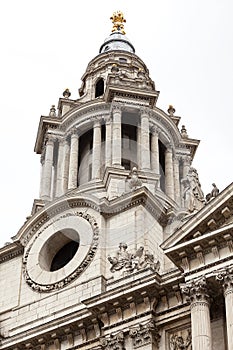 18th century St Paul Cathedral, London, United Kingdom.