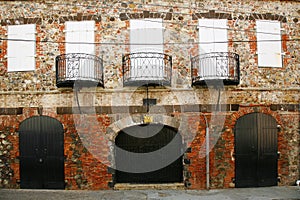 18th Century warehouse in Charlotte Amalie, US Virgin Islands