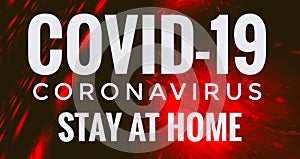 19 Coronavirus Stay At Home Header