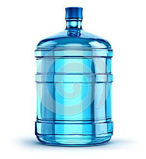 19 liter or 5 gallon plastic drink water bottle