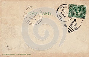 1907 Antique Postcard