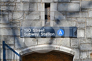 190th Street Subway Station - New York City