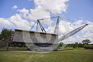 1920 Page dragline,museum