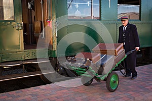 1920s train porter