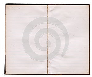 1930s grubby notebook photo