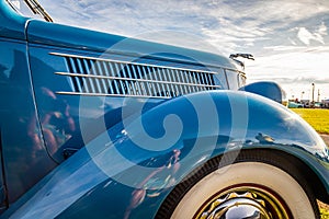 1936 Ford Model 48 DeLuxe Convertible Sedan