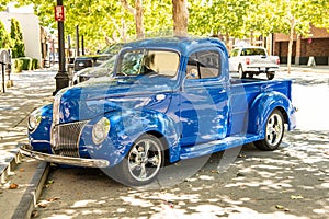 1940 Blue Ford Truck