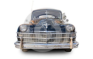 1948 Chrysler New Yorker 4-door sedan. White background