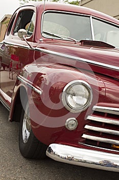 1948 Red Ford