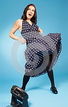 1950's Pin-Up Style Image