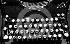 1950's Typewriter Keys