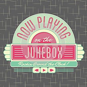 1950s Jukebox Style Logo Design