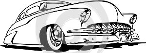 1950s Mercury Illustration