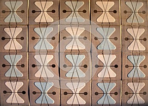 1950s Retro Pattern from Los Angeles Wall