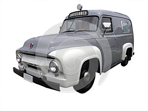 1954 Ford V8 F100 Ambulance