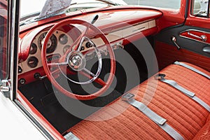 1955 Ford Dash and Interior