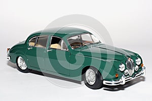 1959 Jaguar Mark 2 metal scale toy car