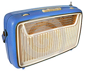 1960s radio (blue) photo