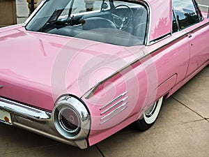1961 Pink Thunderbird