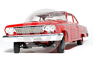 1962 Chevrolet Belair metal scale toy car front
