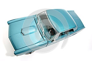 1965 Pontiac GTO metal scale toy car fisheye #4