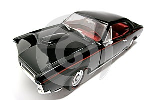 1966 Pontiac GTO metal scale toy car fisheye #5