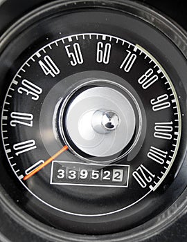 1967 Ford Mustang speedometer